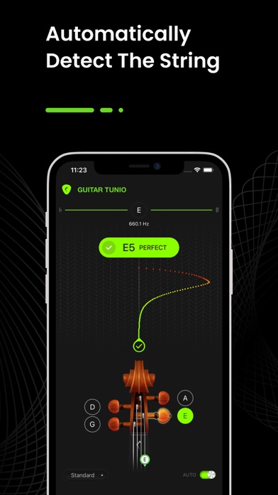 Guitar Tuner - GuitarTunio screenshot 3