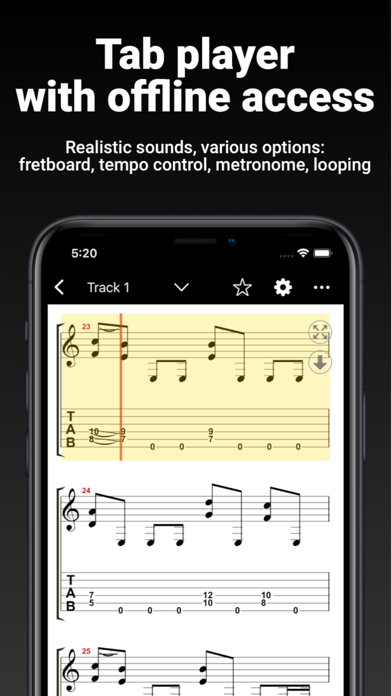 GuitarTab - Tabs & chords Pro screenshot 4