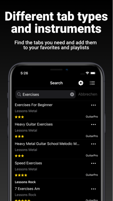 GuitarTab - Tabs & chords Pro screenshot 2