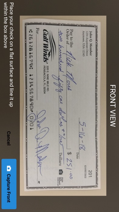 Gulf Winds Mobile Banking screenshot 2