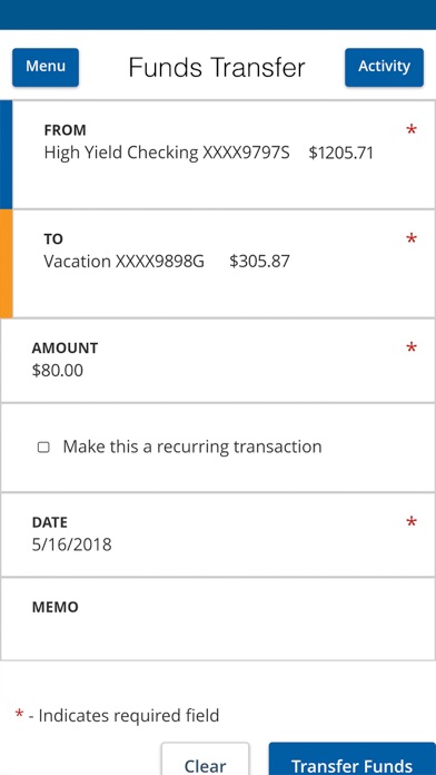 Gulf Winds Mobile Banking screenshot 3