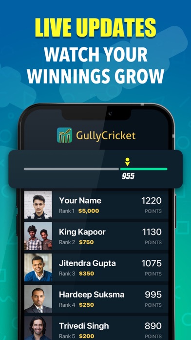 GullyCricket - Fantasy Cricket screenshot 3