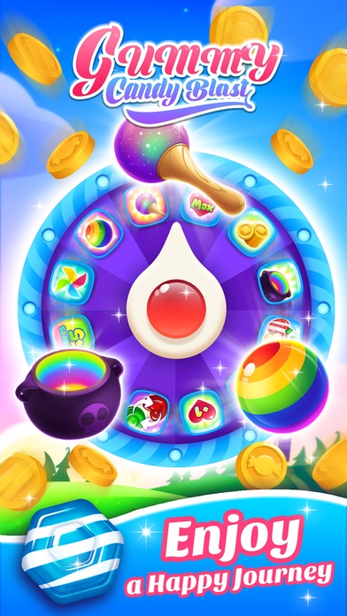 Gummy Candy Blast！Match 3 Game screenshot 1