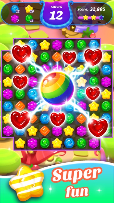 Gummy Candy Blast！Match 3 Game screenshot 5