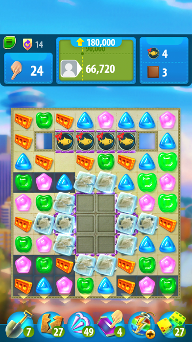 Gummy Drop! Match 3 Puzzles screenshot 1