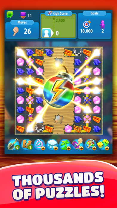 Gummy Drop! Match 3 Puzzles screenshot 4