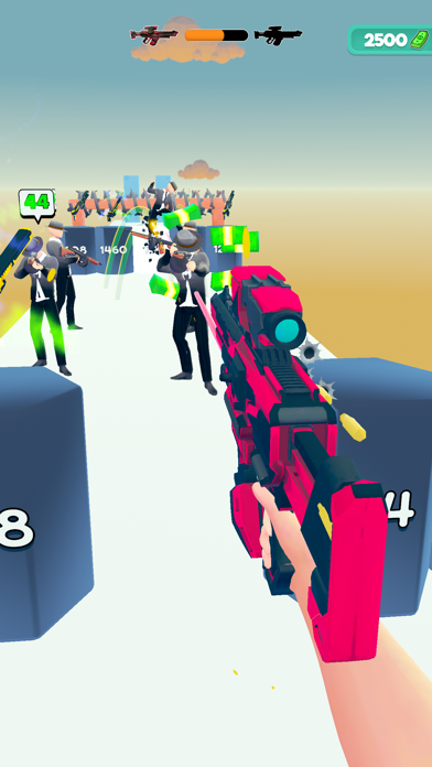 Gun Run 3D! screenshot 1