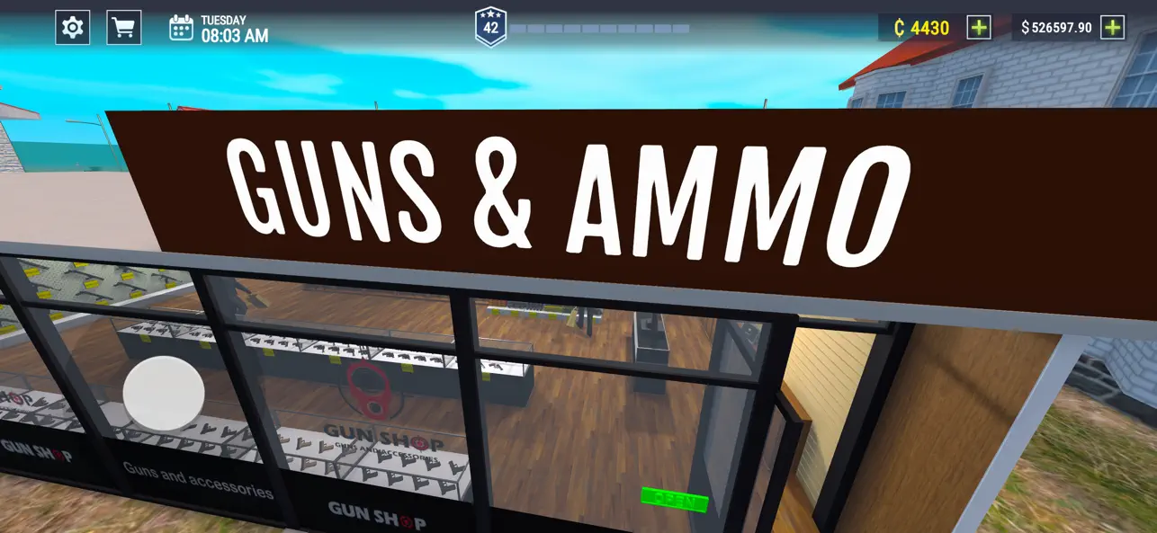Gun Shop Simulator 3D Shooting screenshot 3