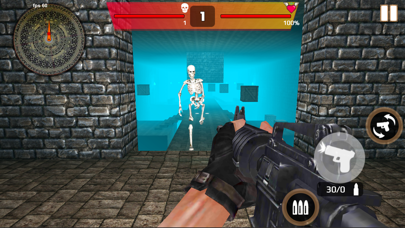 Gun War Skeletons: Shooting screenshot 1