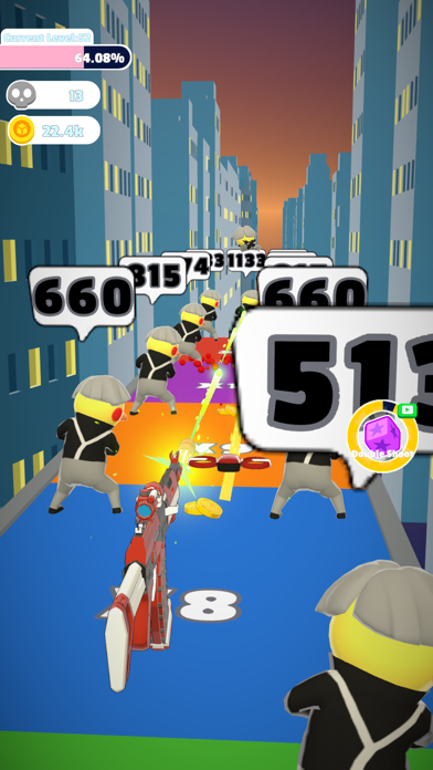 GunnerDash:Rapid-firegunplay! screenshot 3