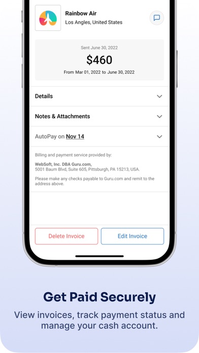 Guru for Freelancers screenshot 1