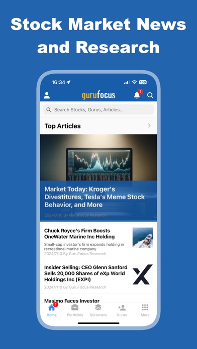 GuruFocus screenshot 1