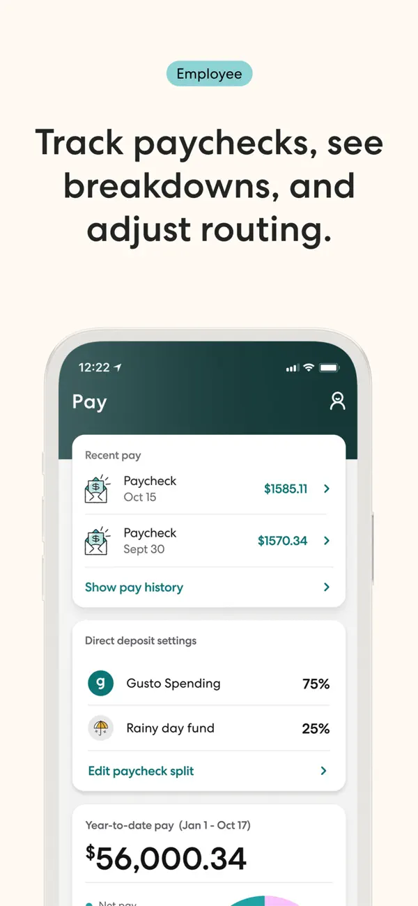 Gusto Mobile screenshot 2