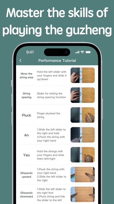 Guzheng-Virtual Zither for All screenshot 1
