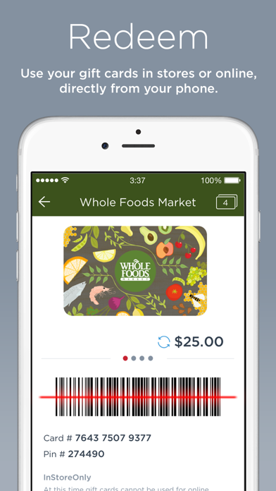 Gyft - Mobile Gift Card Wallet screenshot 2