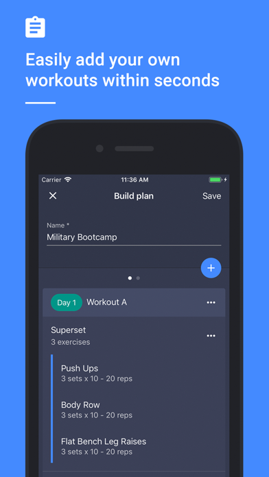 Gym Day: Workout Planner & Log screenshot 6