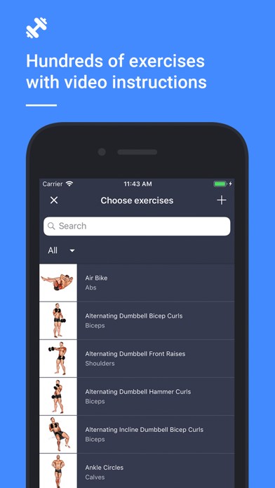 Gym Day: Workout Planner & Log screenshot 5