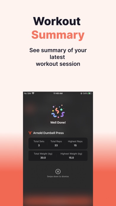 Gym Diary: Workout Tracker Log screenshot 3