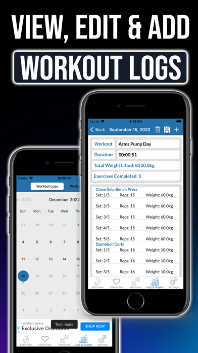 Gym Exercises & Workouts screenshot 2