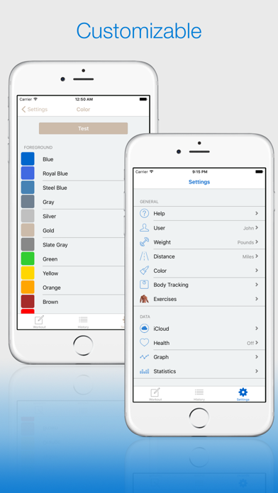 Gym Log+ screenshot 1