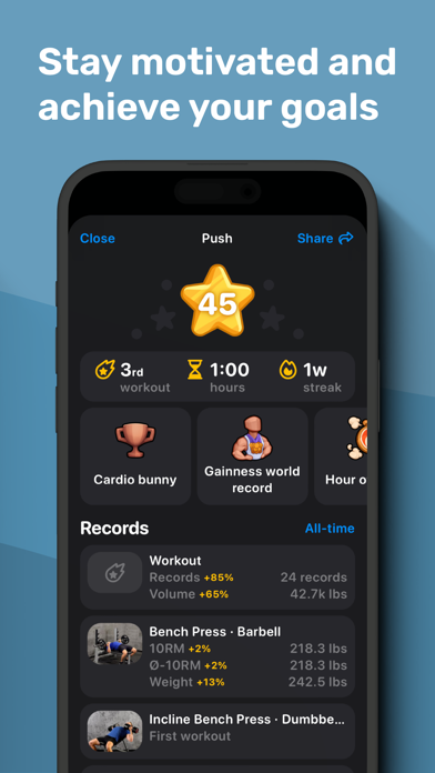 Gym Workout Alpha Progression screenshot 4