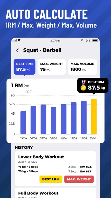 Gym Workout Planner & Gym Log screenshot 5