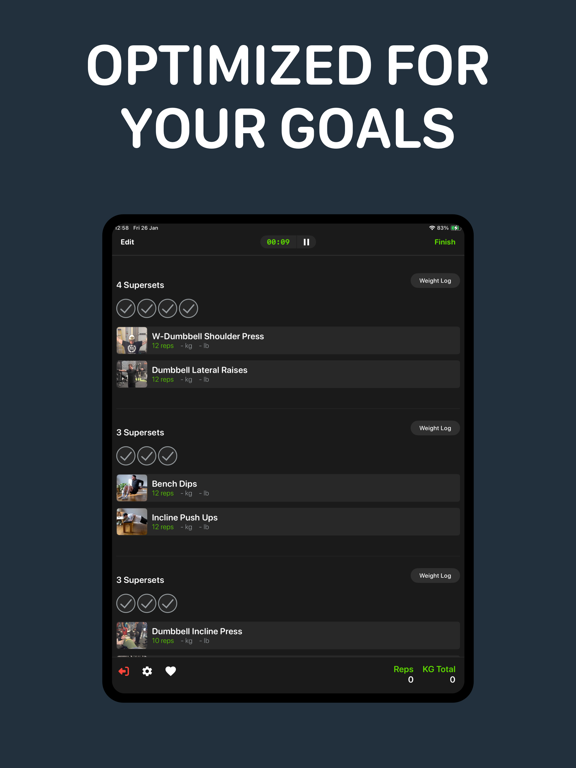 Gym Workout Planner - Gym Plan screenshot 4