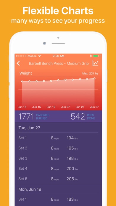 Gymatic Workout Tracker screenshot 2