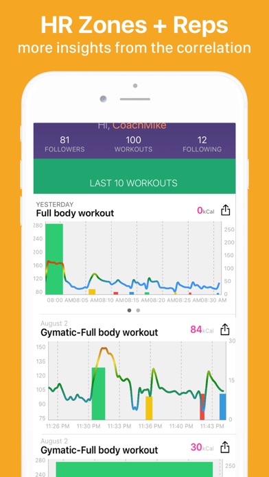 Gymatic Workout Tracker screenshot 3