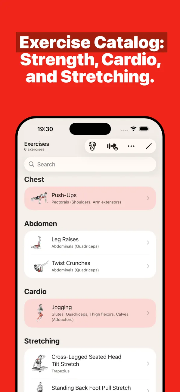 GymBook ・ Strength Training screenshot 1