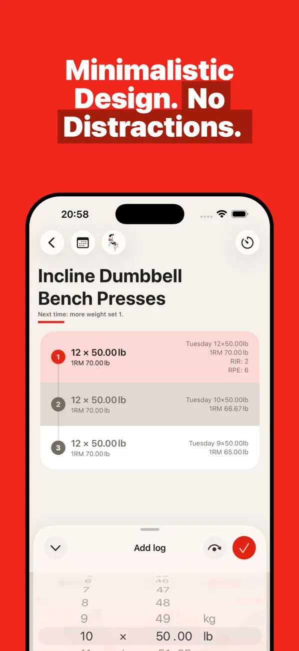 GymBook ・ Strength Training screenshot 3