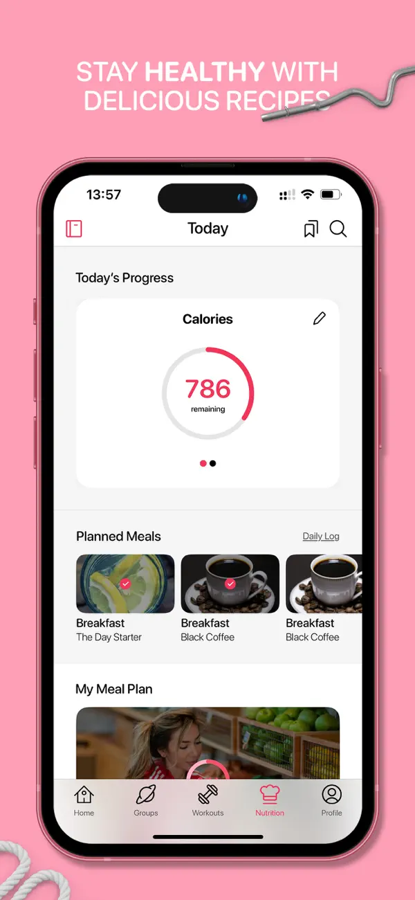 Gymnadz - Women's Fitness App screenshot 2
