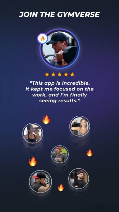 Gymverse: Gym Workout Planner screenshot 1
