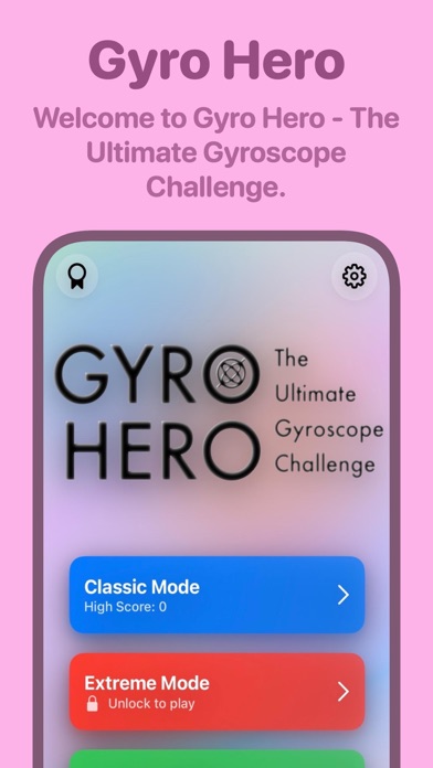 GyroHero: Gyroscope Game screenshot 7