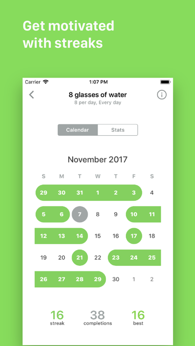 Habit List screenshot 4