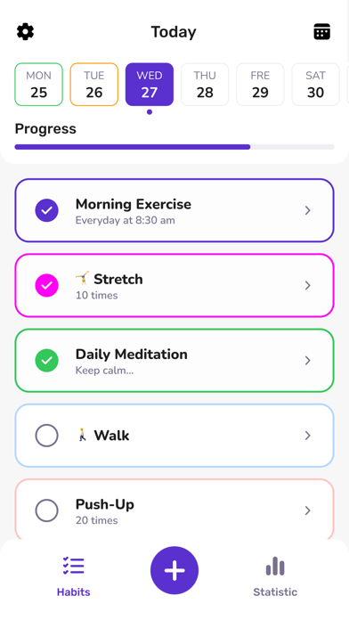 Habit Tracker - Daily Goals screenshot 3