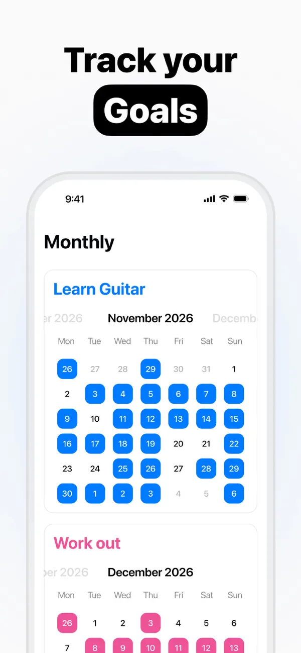 Habit Tracker - Evoday screenshot 3