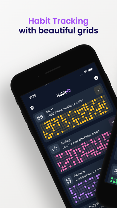 Habit Tracker - HabitKit screenshot 6