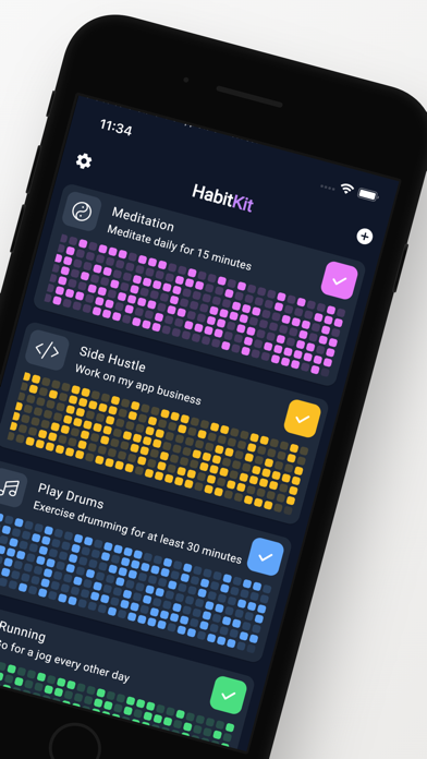 Habit Tracker - HabitKit screenshot 5