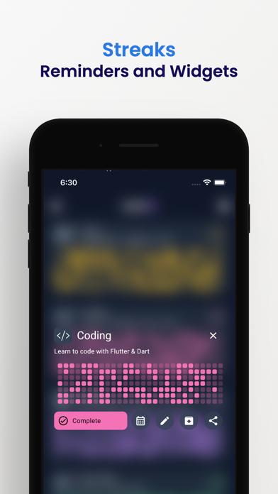 Habit Tracker - HabitKit screenshot 2