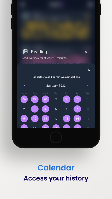 Habit Tracker - HabitKit screenshot 1