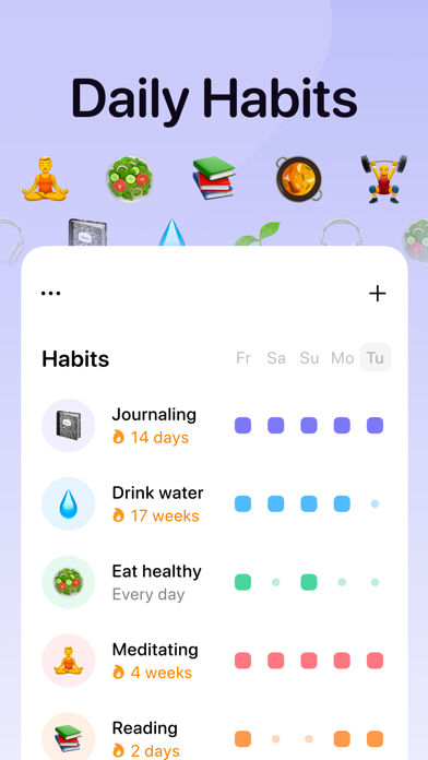 Habit tracker - Patterns screenshot 5