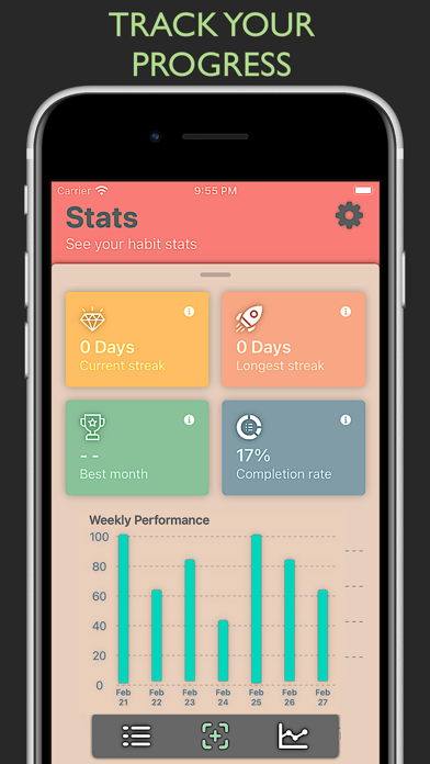 Habit Trackers App screenshot 1