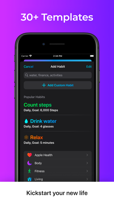 HabitApp: Habit Tracker screenshot 1