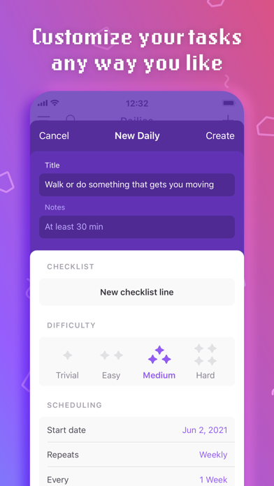Habitica: Gamified Taskmanager screenshot 4