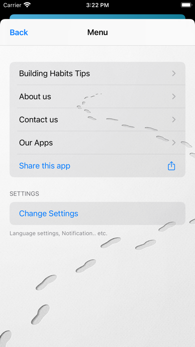 Habits Build screenshot 1