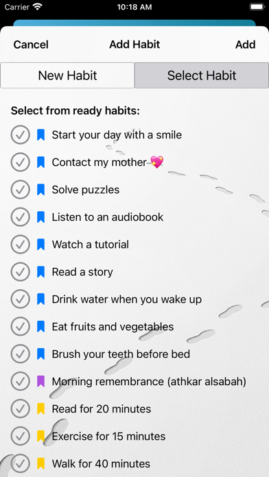 Habits Build screenshot 2