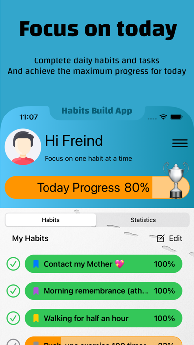 Habits Build screenshot 10