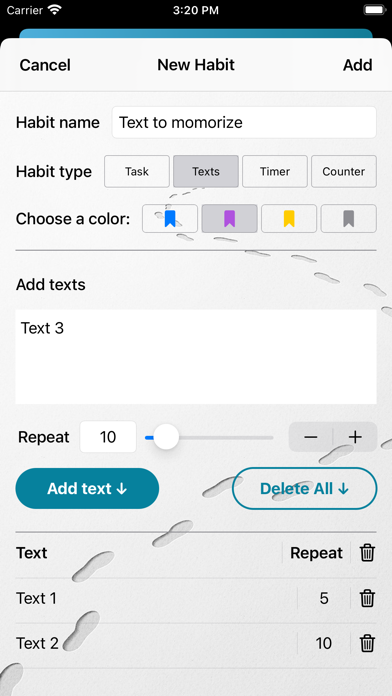 Habits Build screenshot 3