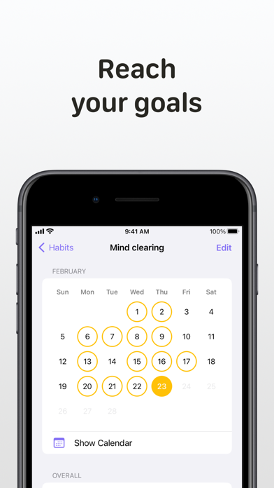 Habits: Daily Progress Tracker screenshot 3
